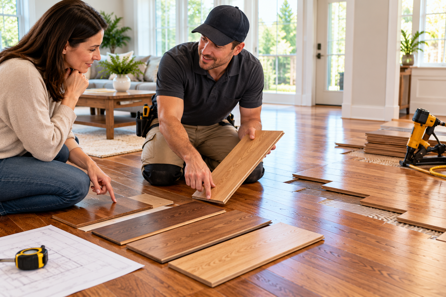 personalized hardwood flooring